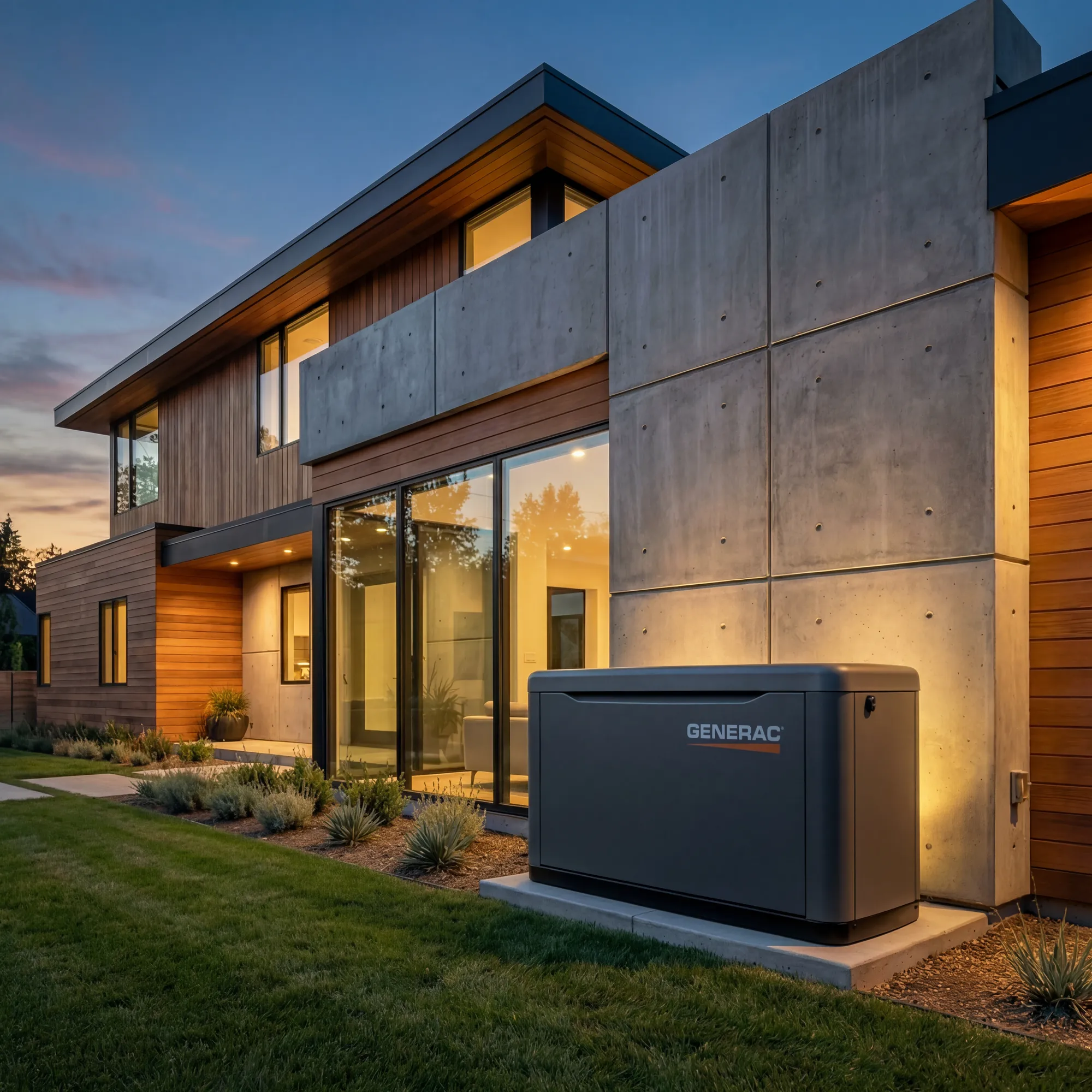 Custom Wrapped Generac Standby Generator